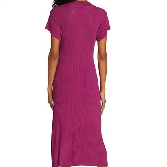 NWT Rag and Bone Esme pink soft knit bodycon sweater dress M - Picture 5 of 7